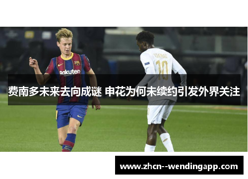 费南多未来去向成谜 申花为何未续约引发外界关注 费南多未来去向成谜 申花为何未续约引发外界关注