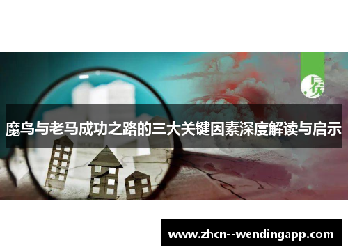 魔鸟与老马成功之路的三大关键因素深度解读与启示